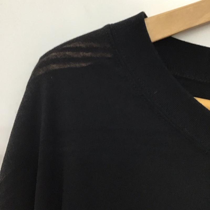 ヴィヴィアンウエストウッドマン Vivienne Westwood MAN カットソー 長袖 長袖カットソー プリントカットソー クルーネック 44 ロゴ、文字 黒 / ブラック / black メンズ USED 古着 中古 10155190