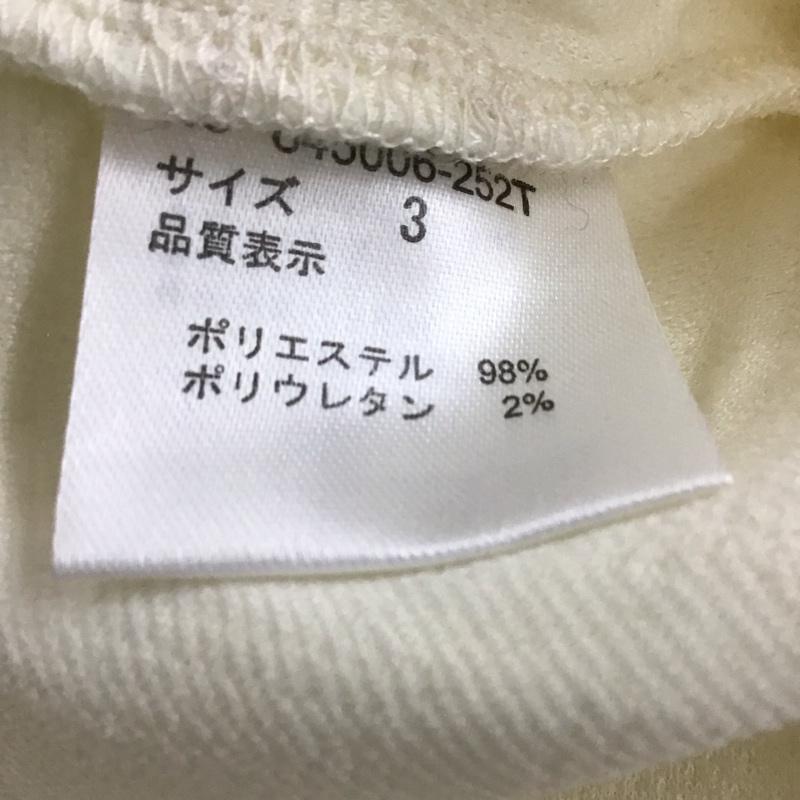 ノーアイディ NO ID. ニット、セーター 長袖 長袖ニットカットソー クルーネック セーター 3 総柄 アイボリー / アイボリー / メンズ USED 古着 中古 10155195