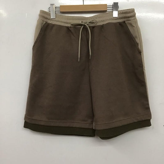 アンゲネーム ANGENEHM パンツ ショートパンツ ショートパンツ ハーフパンツ カジュアルパンツ M ロゴ、文字 ベージュ / ベージュ / beige メンズ USED 古着 中古 10155199