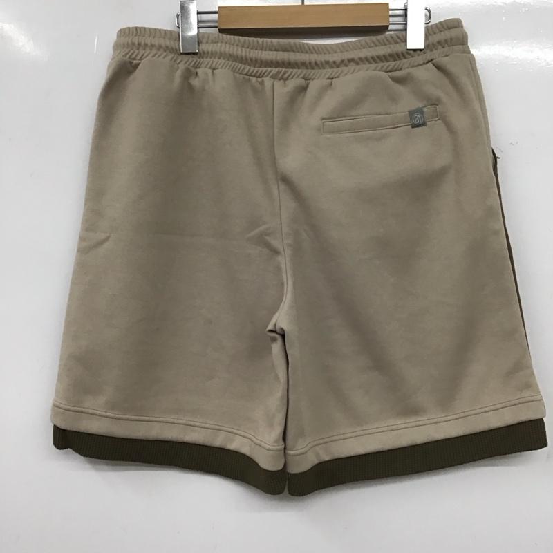 アンゲネーム ANGENEHM パンツ ショートパンツ ショートパンツ ハーフパンツ カジュアルパンツ M ロゴ、文字 ベージュ / ベージュ / beige メンズ USED 古着 中古 10155199
