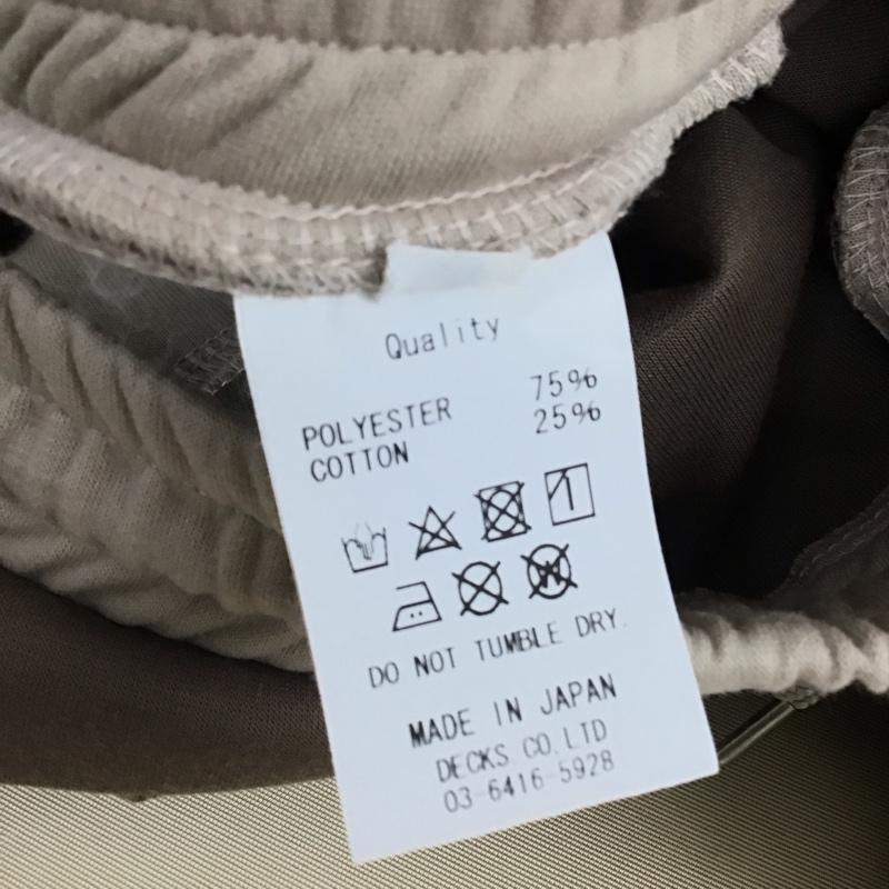 アンゲネーム ANGENEHM パンツ ショートパンツ ショートパンツ ハーフパンツ カジュアルパンツ M ロゴ、文字 ベージュ / ベージュ / beige メンズ USED 古着 中古 10155199