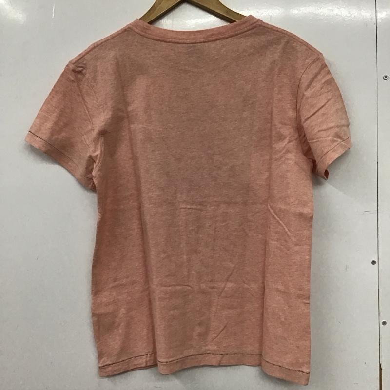 チャムス CHUMS Tシャツ 半袖 半袖カットソー プリントTシャツ クルーネックカットソー M プリント 桃 / ピンク / pink メンズ USED 古着 中古 10155200