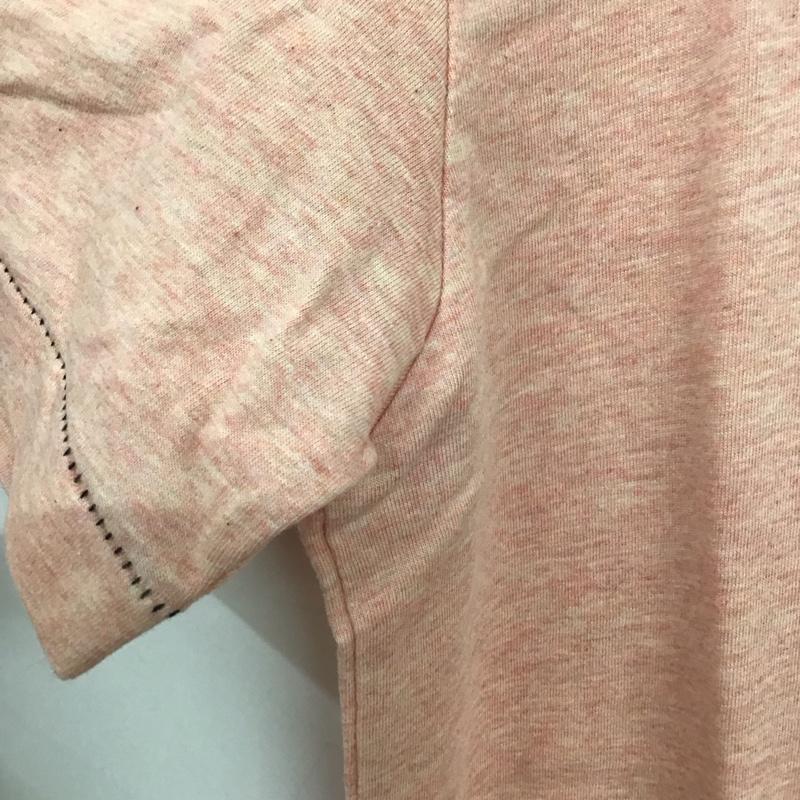 チャムス CHUMS Tシャツ 半袖 半袖カットソー プリントTシャツ クルーネックカットソー M プリント 桃 / ピンク / pink メンズ USED 古着 中古 10155200