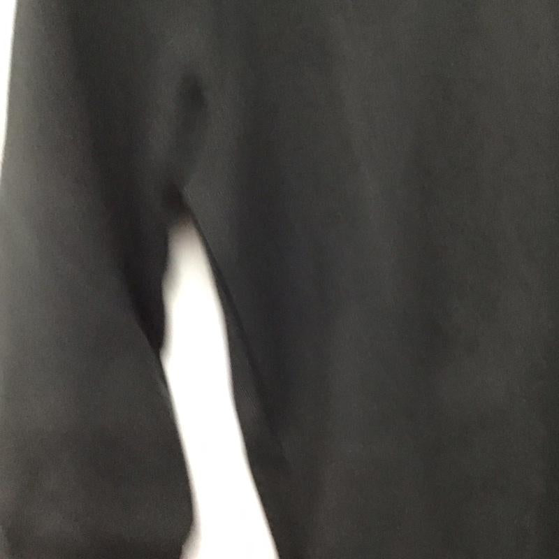 ノーアイディ NO ID. カットソー 長袖 長袖カットソー 無地カットソー クルーネック 2 無地 黒 / ブラック / black メンズ USED 古着 中古 10155201