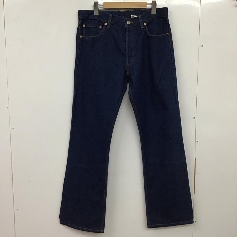 リーバイストラウスアンドコー Levi Strauss & co. パンツ デニム、ジーンズ デニムパンツ ワイドパンツ カジュアルパンツ 32インチ 無地 インディゴ / インディゴ / Indigo メンズ USED 古着 中古 10155203