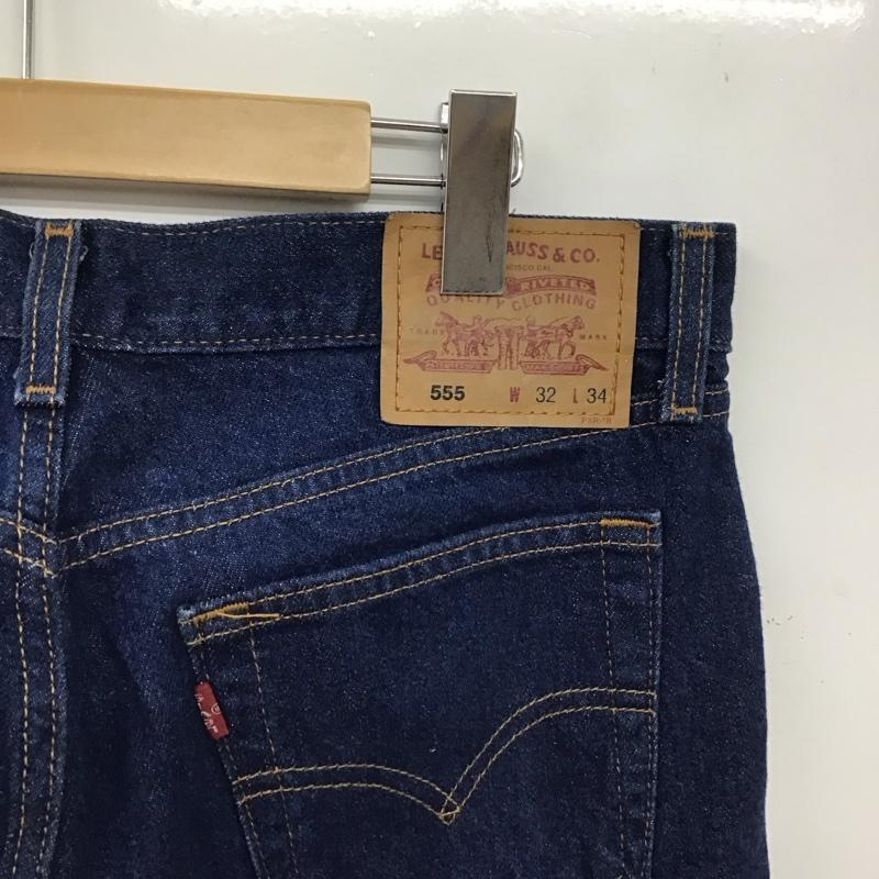 リーバイストラウスアンドコー Levi Strauss & co. パンツ デニム、ジーンズ デニムパンツ ワイドパンツ カジュアルパンツ 32インチ 無地 インディゴ / インディゴ / Indigo メンズ USED 古着 中古 10155203