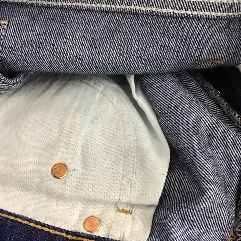 リーバイストラウスアンドコー Levi Strauss & co. パンツ デニム、ジーンズ デニムパンツ ワイドパンツ カジュアルパンツ 32インチ 無地 インディゴ / インディゴ / Indigo メンズ USED 古着 中古 10155203