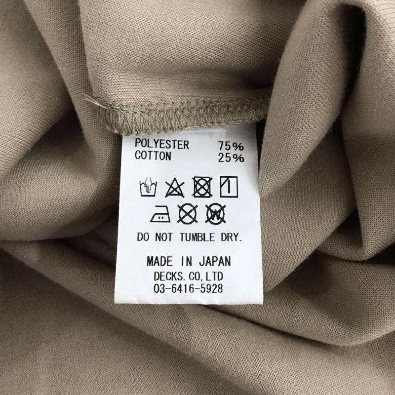 アンゲネーム ANGENEHM パーカー 半袖 半袖パーカーカットソー プルオーバーパーカー M 無地 ベージュ / ベージュ / beige メンズ USED 古着 中古 10155205