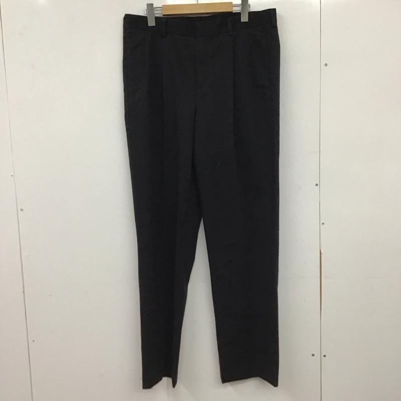 エルエルビーン L.L.Bean パンツ スラックス ワイドパンツ スラックスパンツ カジュアルパンツ 34 無地 黒 / ブラック / black メンズ USED 古着 中古 10155210