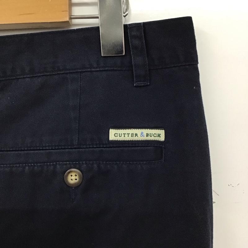 カッターアンドバック CUTTER&BUCK パンツ チノパン チノパン ワイドパンツ カジュアルパンツ 無地 紺 / ネイビー / navy メンズ USED 古着 中古 10155213