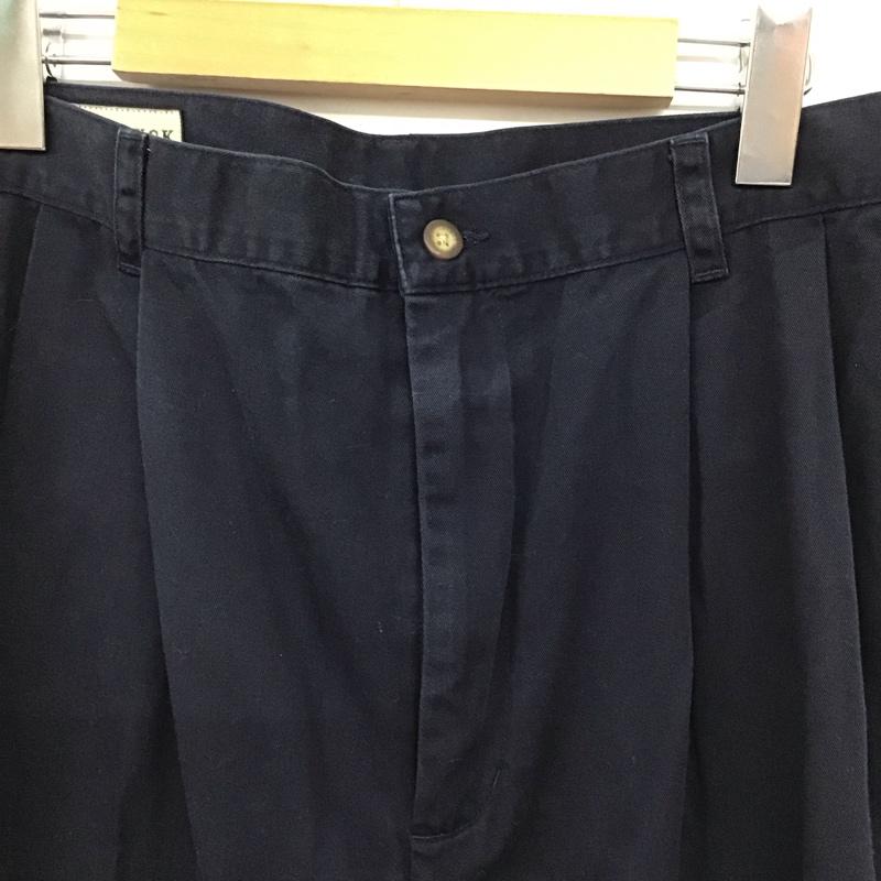 カッターアンドバック CUTTER&BUCK パンツ チノパン チノパン ワイドパンツ カジュアルパンツ 無地 紺 / ネイビー / navy メンズ USED 古着 中古 10155213