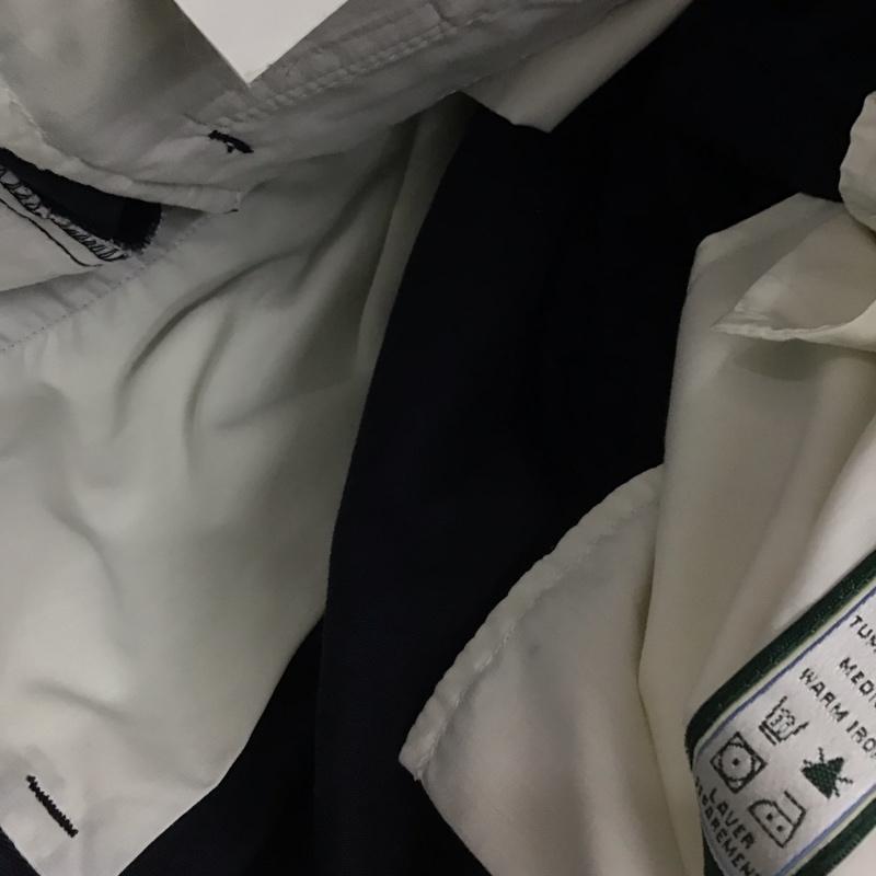 カッターアンドバック CUTTER&BUCK パンツ チノパン チノパン ワイドパンツ カジュアルパンツ 無地 紺 / ネイビー / navy メンズ USED 古着 中古 10155213