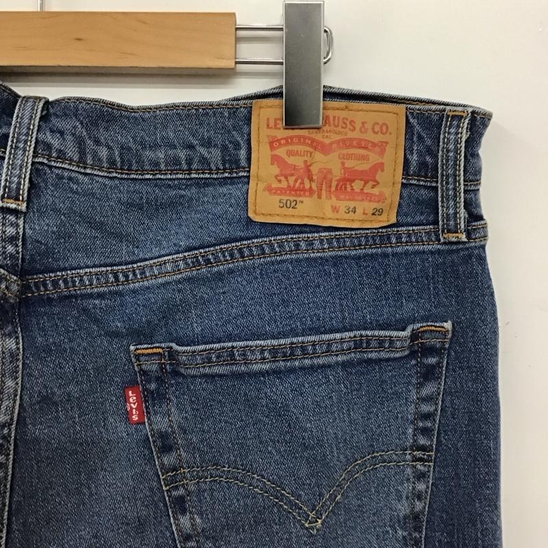 リーバイストラウスアンドコー Levi Strauss & co. パンツ デニム、ジーンズ デニムパンツ スリムパンツ カジュアルパンツ ストレッチパンツ 34インチ 無地 インディゴ / インディゴ / Indigo メンズ USED 古着 中古 10155214