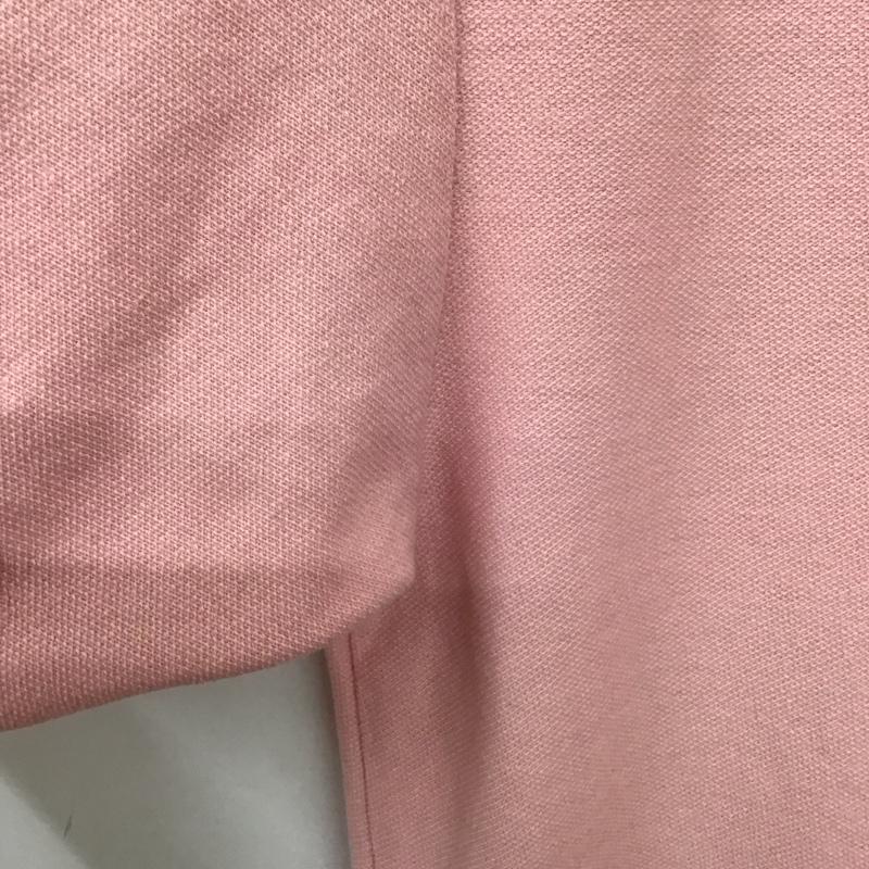 ポロバイラルフローレン Polo by RALPH LAUREN ポロシャツ 半袖 半袖ポロシャツ カラーシャツ 半袖カットソー L ロゴ、文字 桃 / ピンク / pink メンズ USED 古着 中古 10155215