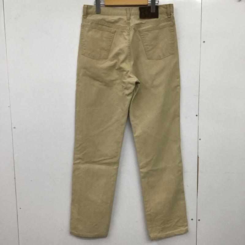 ダブルアールエル RRL パンツ デニム、ジーンズ ワイドパンツ カジュアルパンツ ワークパンツ デニムパンツ 31インチ ロゴ、文字 ベージュ / ベージュ / beige メンズ USED 古着 中古 10155219