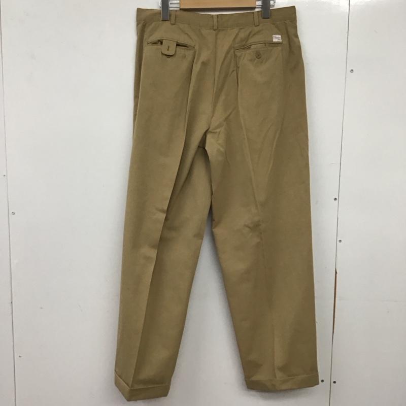 パパス PAPAS パンツ チノパン チノパン ワイドパンツ カジュアルパンツ L 無地 ベージュ / ベージュ / beige メンズ USED 古着 中古 10155222