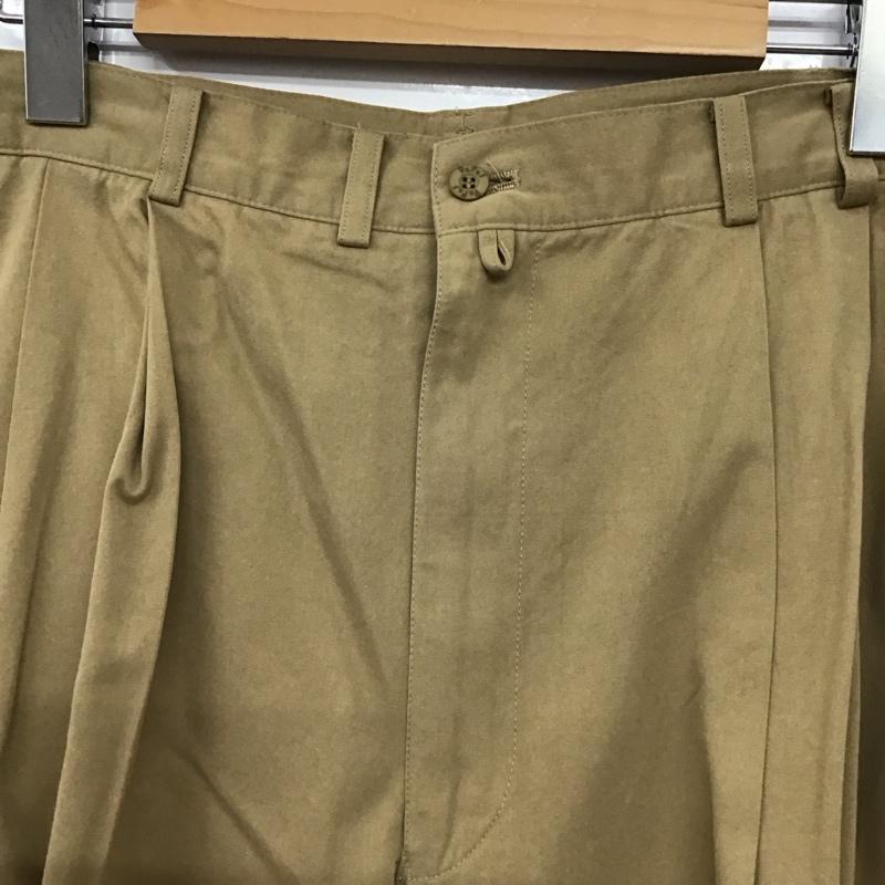 パパス PAPAS パンツ チノパン チノパン ワイドパンツ カジュアルパンツ L 無地 ベージュ / ベージュ / beige メンズ USED 古着 中古 10155222