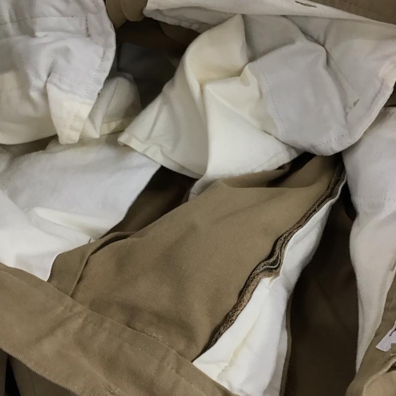 パパス PAPAS パンツ チノパン チノパン ワイドパンツ カジュアルパンツ L 無地 ベージュ / ベージュ / beige メンズ USED 古着 中古 10155222