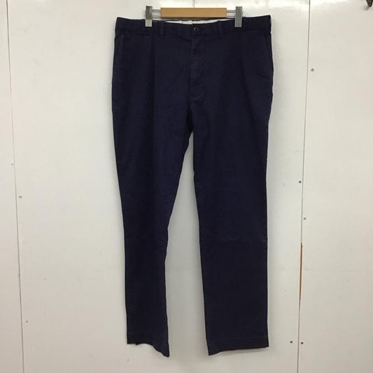 ポロゴルフラルフローレン POLOGOLF パンツ チノパン チノパン ワイドパンツ カジュアルパンツ 36インチ 無地 紺 / ネイビー / navy メンズ USED 古着 中古 10155223