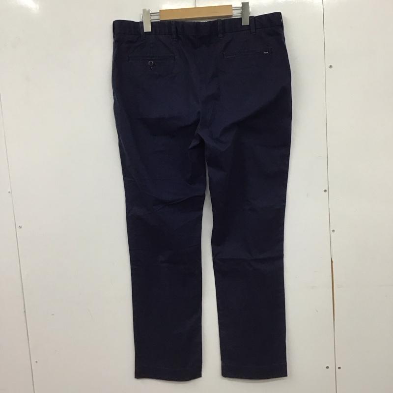 ポロゴルフラルフローレン POLOGOLF パンツ チノパン チノパン ワイドパンツ カジュアルパンツ 36インチ 無地 紺 / ネイビー / navy メンズ USED 古着 中古 10155223