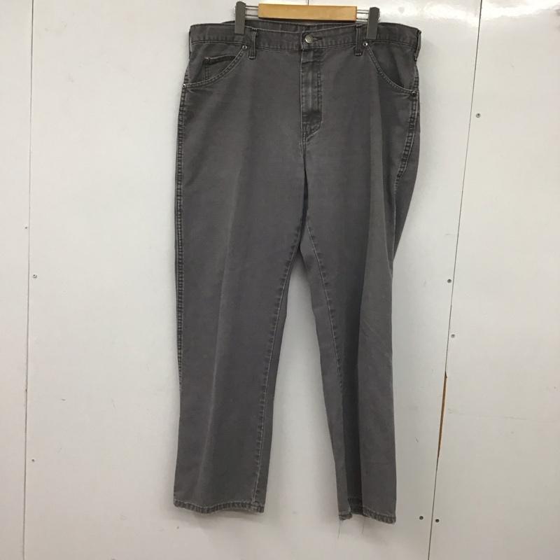 ディッキーズ Dickies パンツ ワークパンツ、ペインターパンツ ワイドパンツ カジュアルパンツ ワークパンツ 36インチ 無地 灰 / グレー / gray メンズ USED 古着 中古 10155224