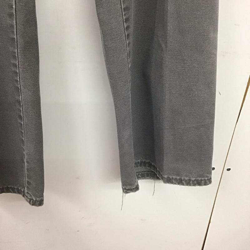 ディッキーズ Dickies パンツ ワークパンツ、ペインターパンツ ワイドパンツ カジュアルパンツ ワークパンツ 36インチ 無地 灰 / グレー / gray メンズ USED 古着 中古 10155224