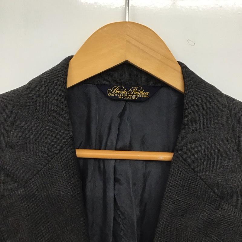 ブルックスブラザーズ BROOKS BROTHERS ジャケット、上着 ジャケット、ブレザー 無地 ダークグレー / ダークグレー / メンズ USED 古着 中古 10155228