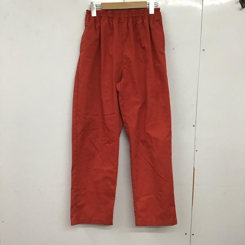 ディッキーズ Dickies パンツ ワークパンツ、ペインターパンツ 1282-7490 ワイドパンツ L 無地 赤 / レッド / red レディース USED 古着 中古 10155232
