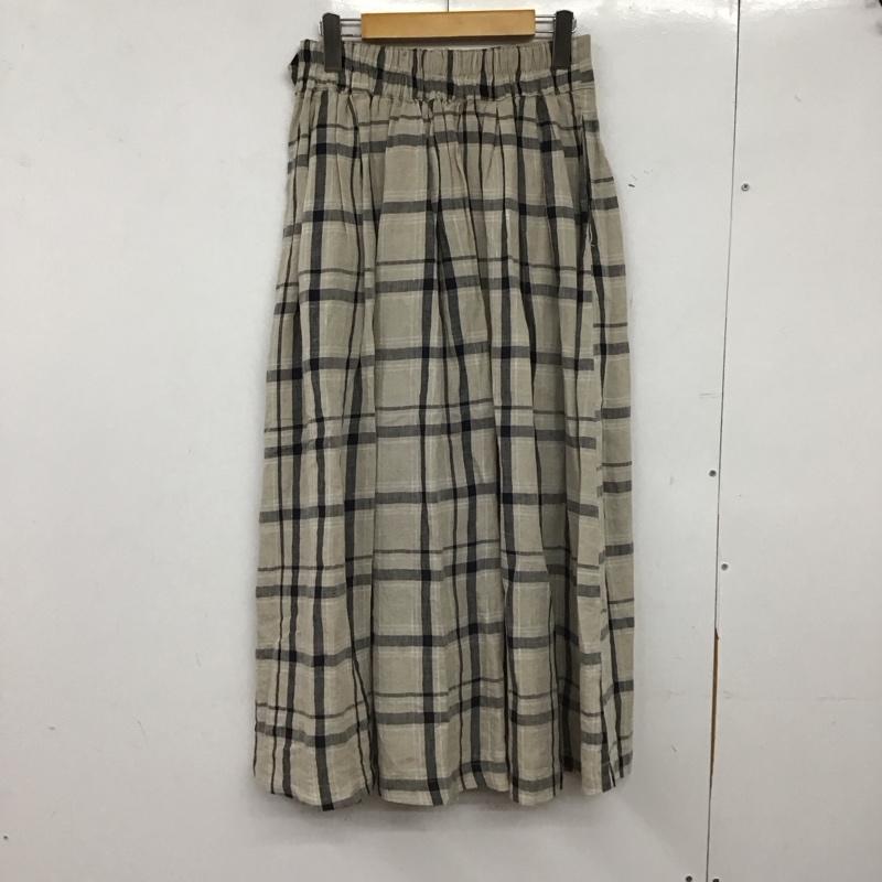 ハーベスティ HARVESTY スカート ロングスカート 1 チェック マルチカラー / マルチカラー / multicolor レディース USED 古着 中古 10155233