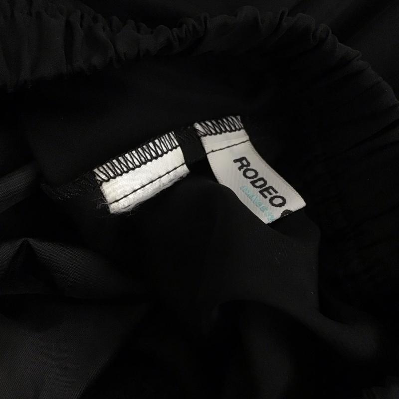 ロデオクラウンズ Rodeo Crowns スカート ロングスカート 無地 黒 / ブラック / black レディース USED 古着 中古 10155235