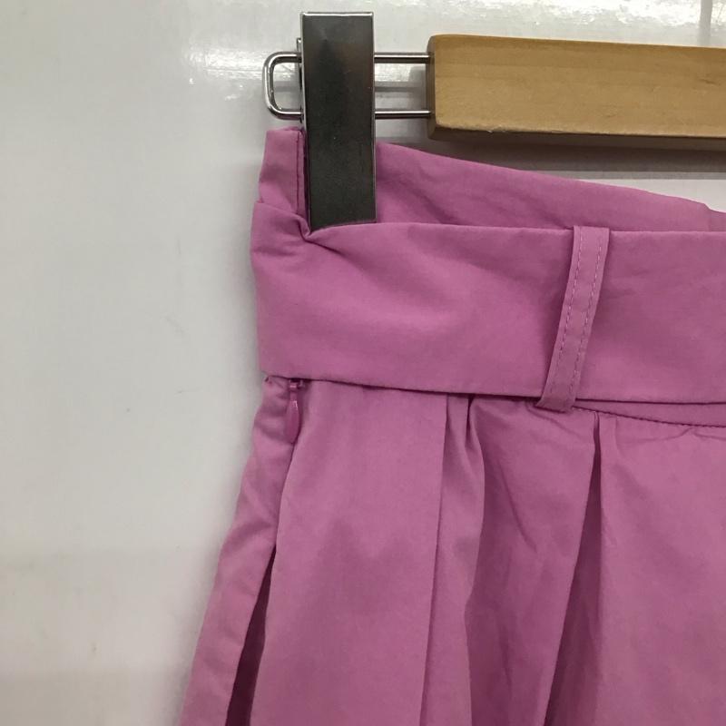 トランテアンソンドゥモード 31 Sons de mode スカート ロングスカート 36 無地 桃 / ピンク / pink レディース USED 古着 中古 10155236