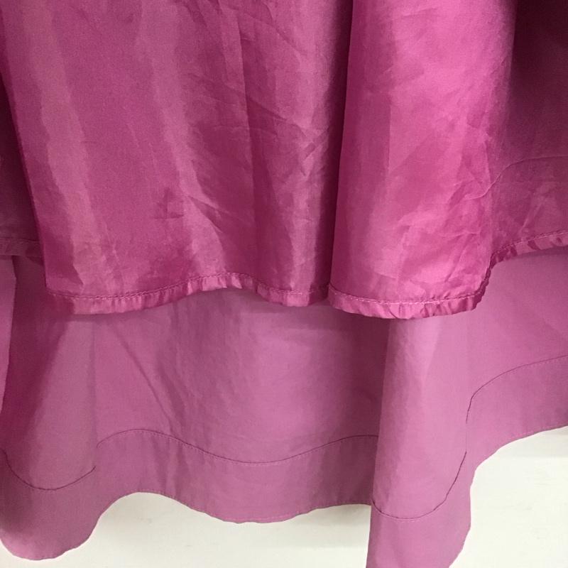 トランテアンソンドゥモード 31 Sons de mode スカート ロングスカート 36 無地 桃 / ピンク / pink レディース USED 古着 中古 10155236