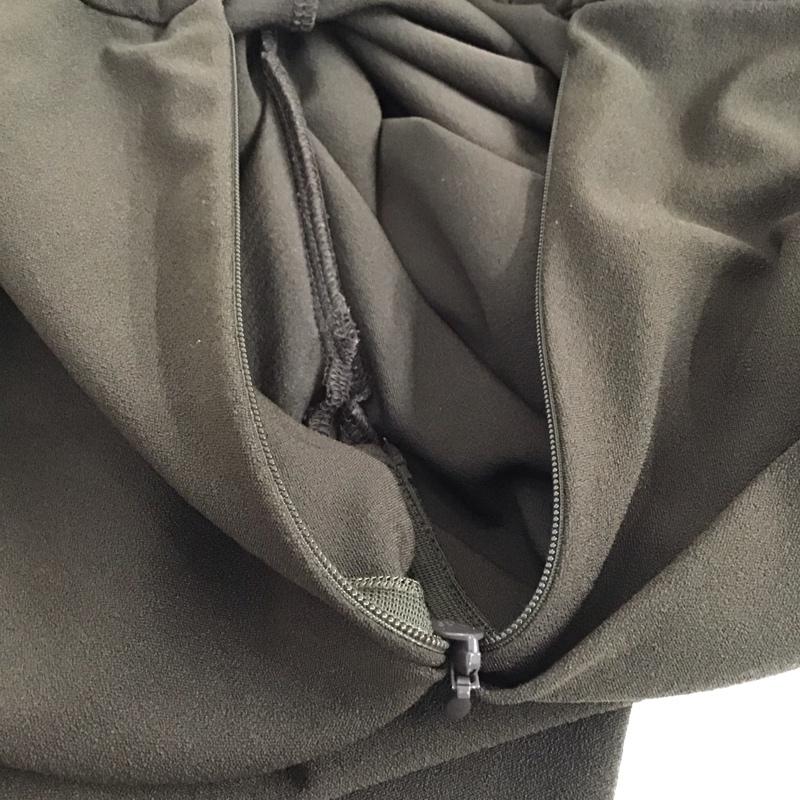 リムアーク RIM.ARK スカート ロングスカート 460EAS81-0090 Drape cut SK ドレープカットスカート 36 無地 茶 / ブラウン / brown レディース USED 古着 中古 10155240