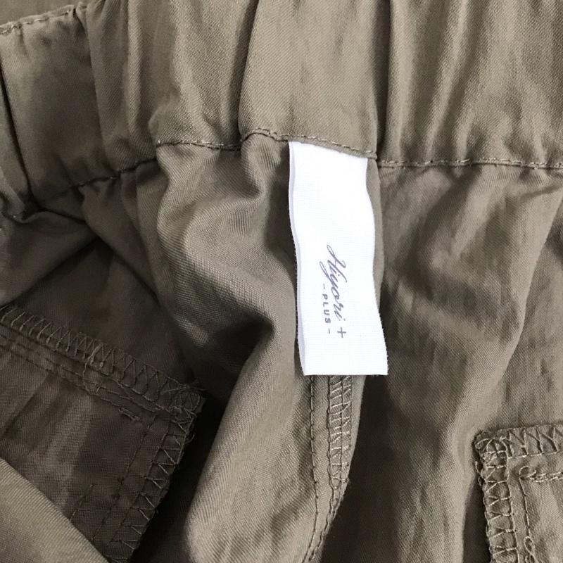 ひより HIYORI スカート ロングスカート FREE 無地 カーキ / カーキ / khaki レディース USED 古着 中古 10155241