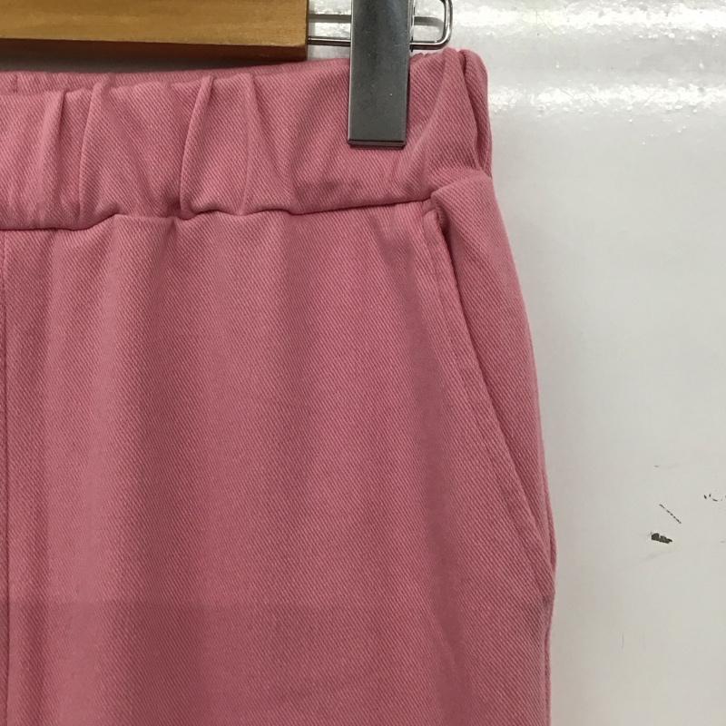 ニコアンド niko and... パンツ スラックス フレアパンツ M 無地 桃 / ピンク / pink レディース USED 古着 中古 10155243