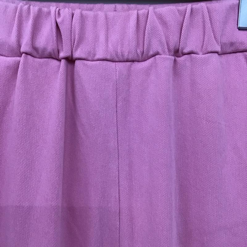 ニコアンド niko and... パンツ スラックス フレアパンツ M 無地 桃 / ピンク / pink レディース USED 古着 中古 10155243