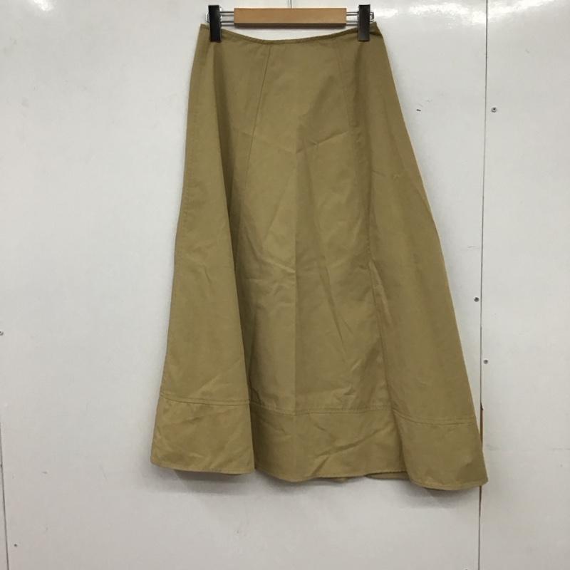 マカフィー MACPHEE スカート ロングスカート 34 無地 ベージュ / ベージュ / beige レディース USED 古着 中古 10155245