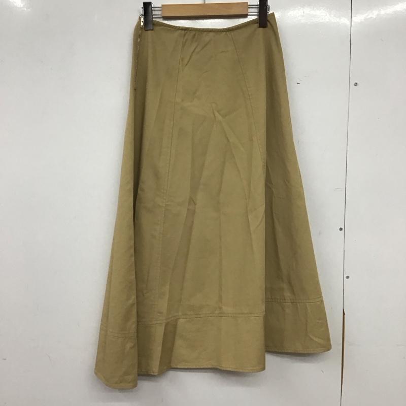 マカフィー MACPHEE スカート ロングスカート 34 無地 ベージュ / ベージュ / beige レディース USED 古着 中古 10155245