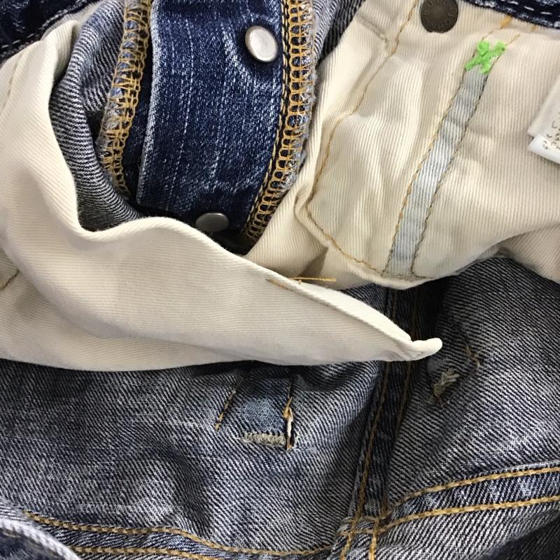 ジョンブル Johnbull パンツ デニム、ジーンズ S 無地 インディゴ / インディゴ / Indigo レディース USED 古着 中古 10155252