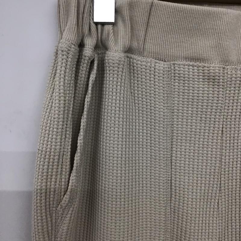 ニコアンド niko and... パンツ スラックス L 無地 アイボリー / アイボリー / レディース USED 古着 中古 10155253