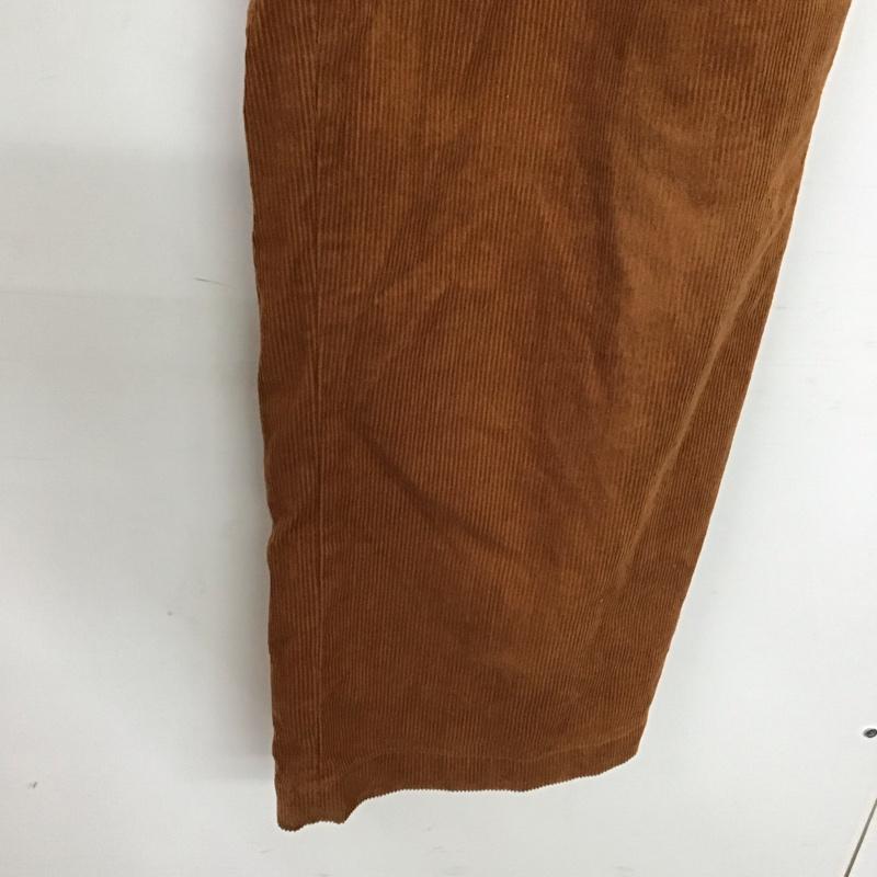 ケービーエフプラス KBF+ パンツ スラックス Kp87-24T001 コーデュロイ2タックパンツ ONE SIZE 無地 茶 / ブラウン / brown レディース USED 古着 中古 10155255