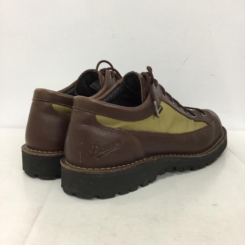 ダナー Danner アウトドアシューズ アウトドアシューズ D121008 DANNER FIELD LOW 29cm 箱有 29.0cm ロゴ、文字 茶 / ブラウン / brown X カーキ / カーキ / khaki メンズ USED 古着 中古 10155256
