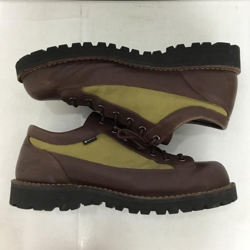 ダナー Danner アウトドアシューズ アウトドアシューズ D121008 DANNER FIELD LOW 29cm 箱有 29.0cm ロゴ、文字 茶 / ブラウン / brown X カーキ / カーキ / khaki メンズ USED 古着 中古 10155256
