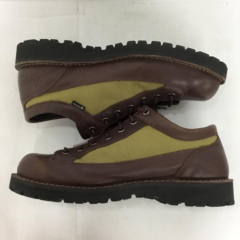 ダナー Danner アウトドアシューズ アウトドアシューズ D121008 DANNER FIELD LOW 29cm 箱有 29.0cm ロゴ、文字 茶 / ブラウン / brown X カーキ / カーキ / khaki メンズ USED 古着 中古 10155256