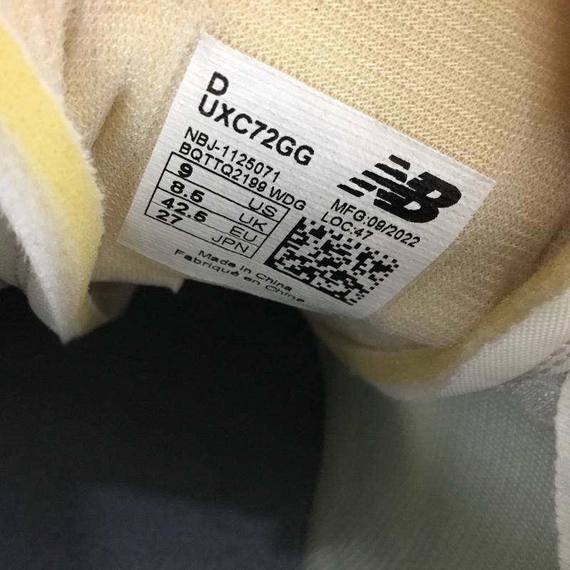 ニューバランス New Balance スニーカー スニーカー UXC72GG 27cm 27.0cm ロゴ、文字 白 / ホワイト / white X 灰 / グレー / gray メンズ USED 古着 中古 10155257