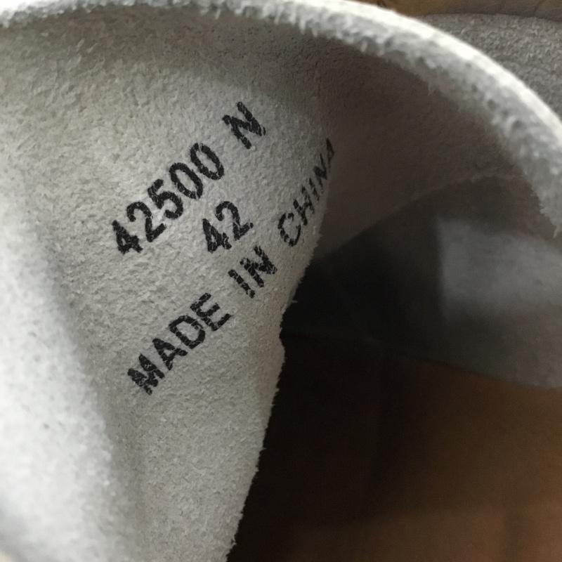 ジャーマントレーナー GERMAN TRAINER スニーカー スニーカー 42500 アクションレザー ミリタリー42 無地 白 / ホワイト / white メンズ USED 古着 中古 10155258