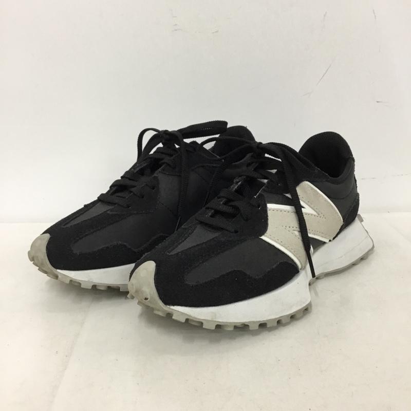 ニューバランス New Balance スニーカー スニーカー WS327LW ローカット 22.5cm 22.5cm ロゴ、文字 黒 / ブラック / black X 灰 / グレー / gray X 白 / ホワイト / white レディース USED 古着 中古 10155259
