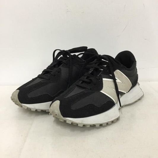 ニューバランス New Balance スニーカー スニーカー WS327LW ローカット 22.5cm 22.5cm ロゴ、文字 黒 / ブラック / black X 灰 / グレー / gray X 白 / ホワイト / white レディース USED 古着 中古 10155259
