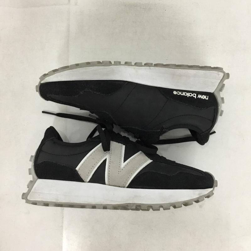 ニューバランス New Balance スニーカー スニーカー WS327LW ローカット 22.5cm 22.5cm ロゴ、文字 黒 / ブラック / black X 灰 / グレー / gray X 白 / ホワイト / white レディース USED 古着 中古 10155259