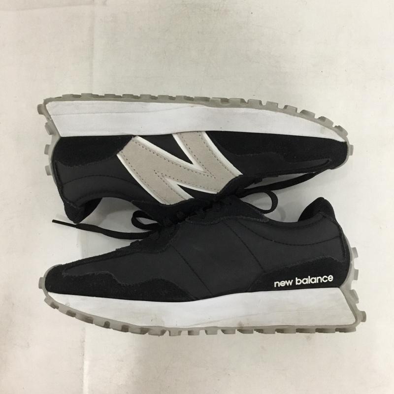 ニューバランス New Balance スニーカー スニーカー WS327LW ローカット 22.5cm 22.5cm ロゴ、文字 黒 / ブラック / black X 灰 / グレー / gray X 白 / ホワイト / white レディース USED 古着 中古 10155259
